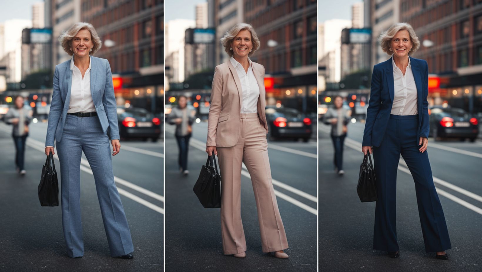 Ce tailleur-pantalon sublime toutes les morphologies après 50 ans