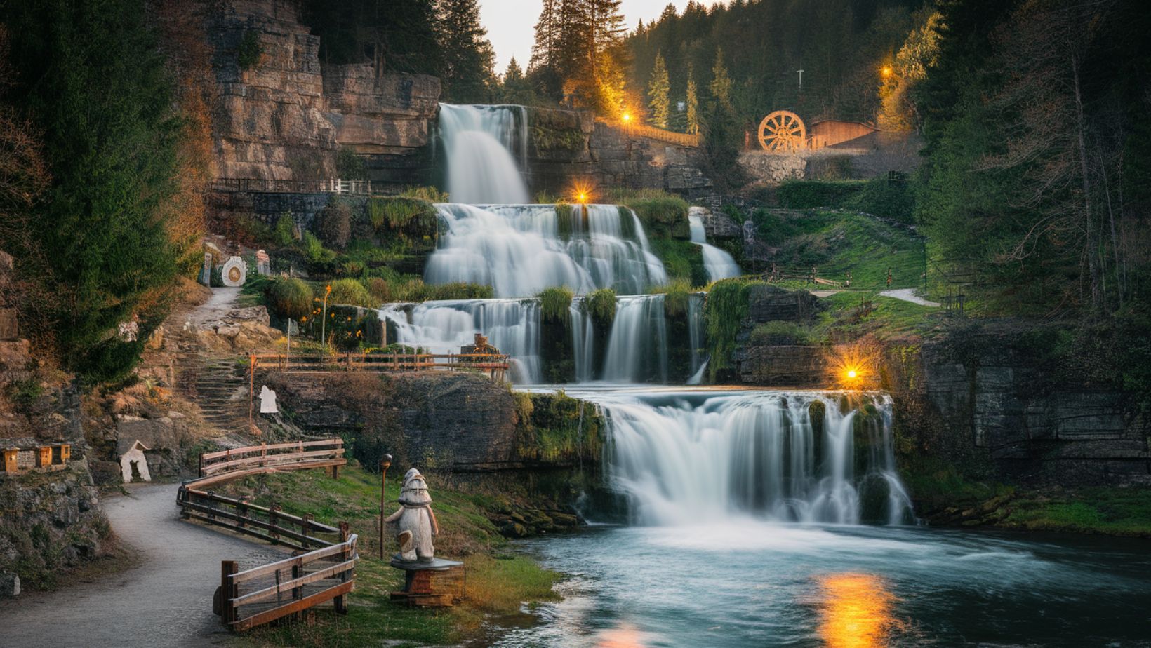 Cette cascade allemande a inspiré les contes des frères Grimm