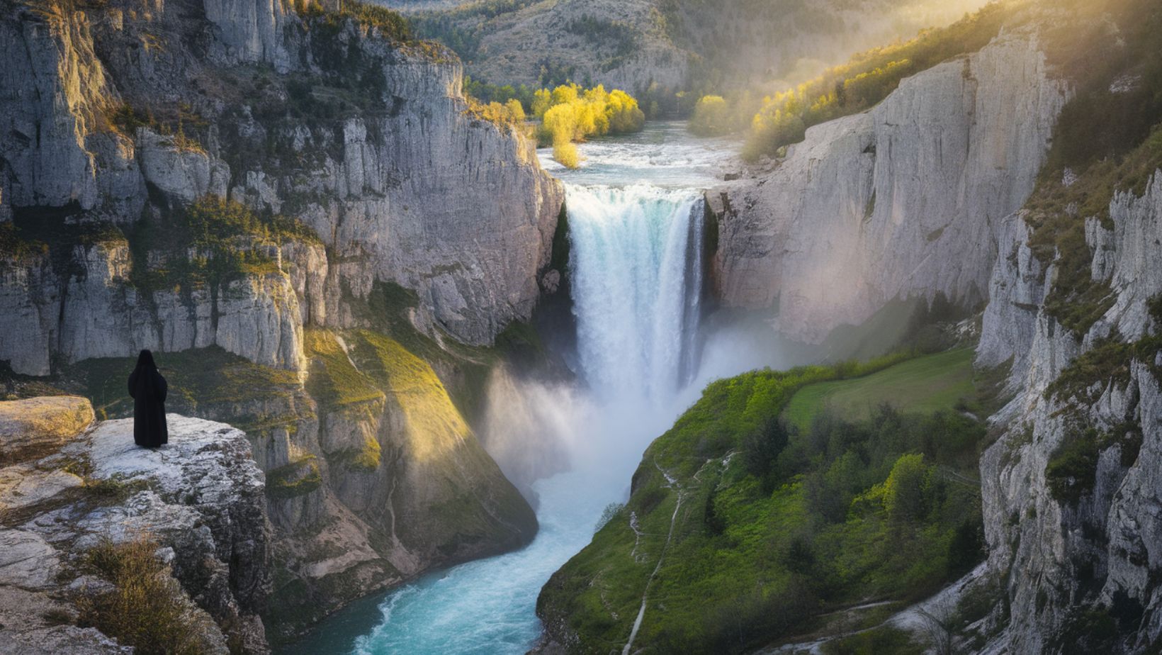 Cette cascade vertigineuse des Balkans exige 6 heures de randonnée pour révéler ses 124 mètres de chute