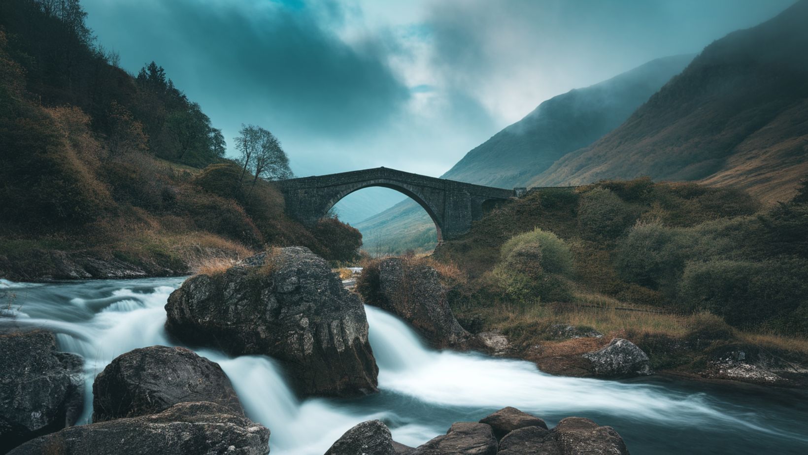 La cascade écossaise des Highlands où fut tourné Braveheart est époustouflante