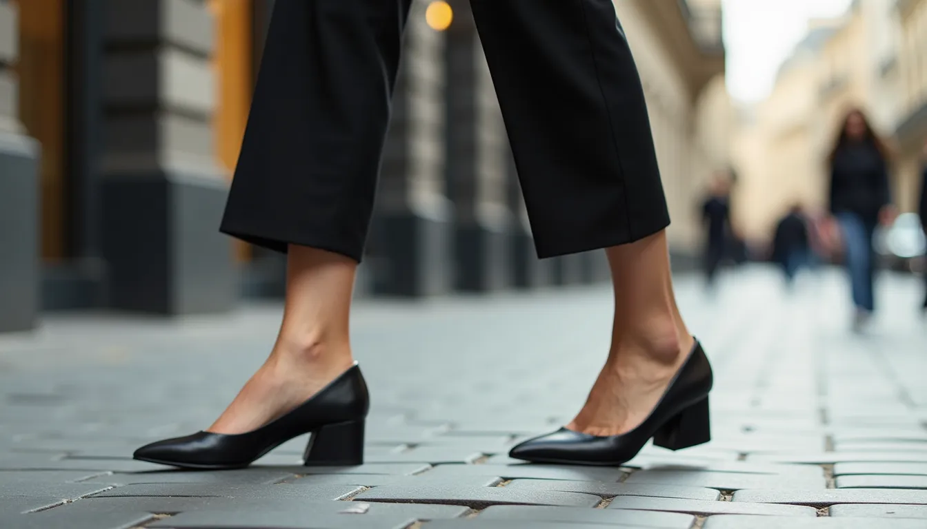 Ces talons carrés permettent de gagner 3 heures de confort quotidien : le compromis parfait entre élégance et stabilité