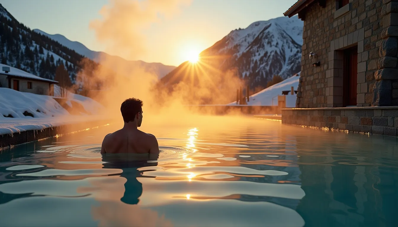 Ce village pyrénéen de 122 habitants possède des eaux sulfureuses à 58°C