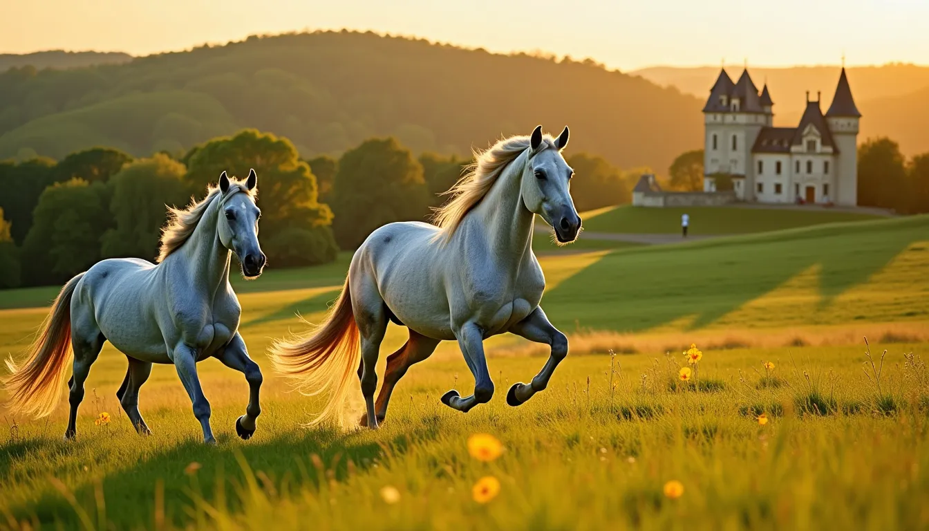 Cette région préservée à 2h de Paris où galopent les majestueux chevaux argentés sur 194 000 hectares