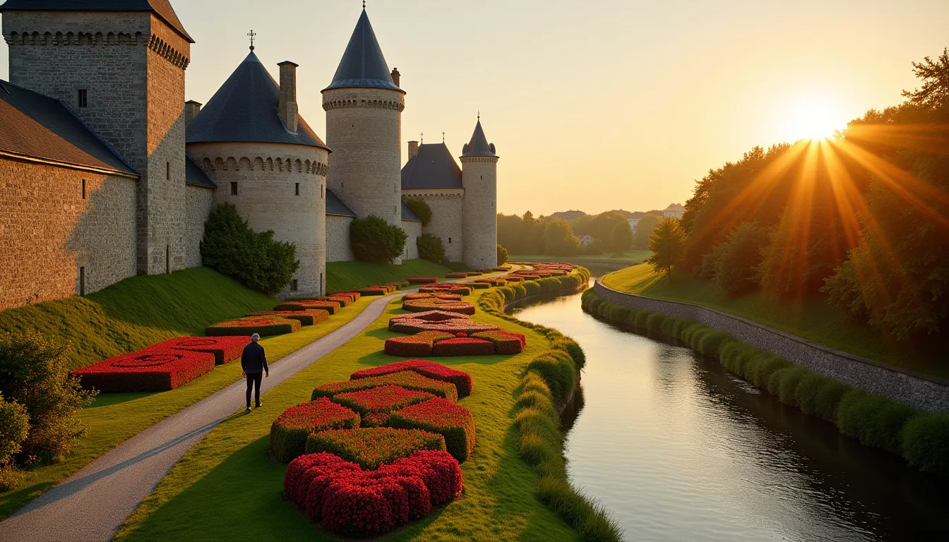 Ce jardin médiéval de Vannes où 30 000 fleurs embellissent les remparts du XIVe siècle