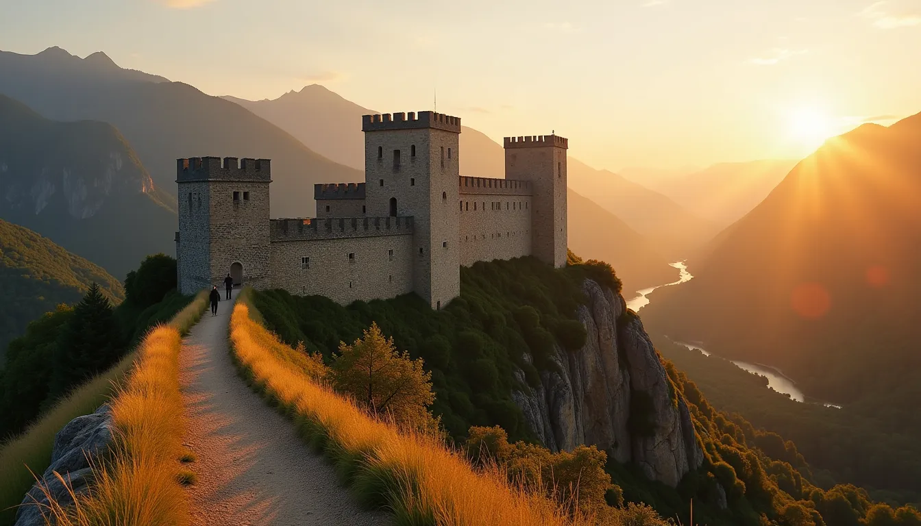 Ce château cathare d’Ariège transforme ses 1000 ans en expérience culturelle électronique