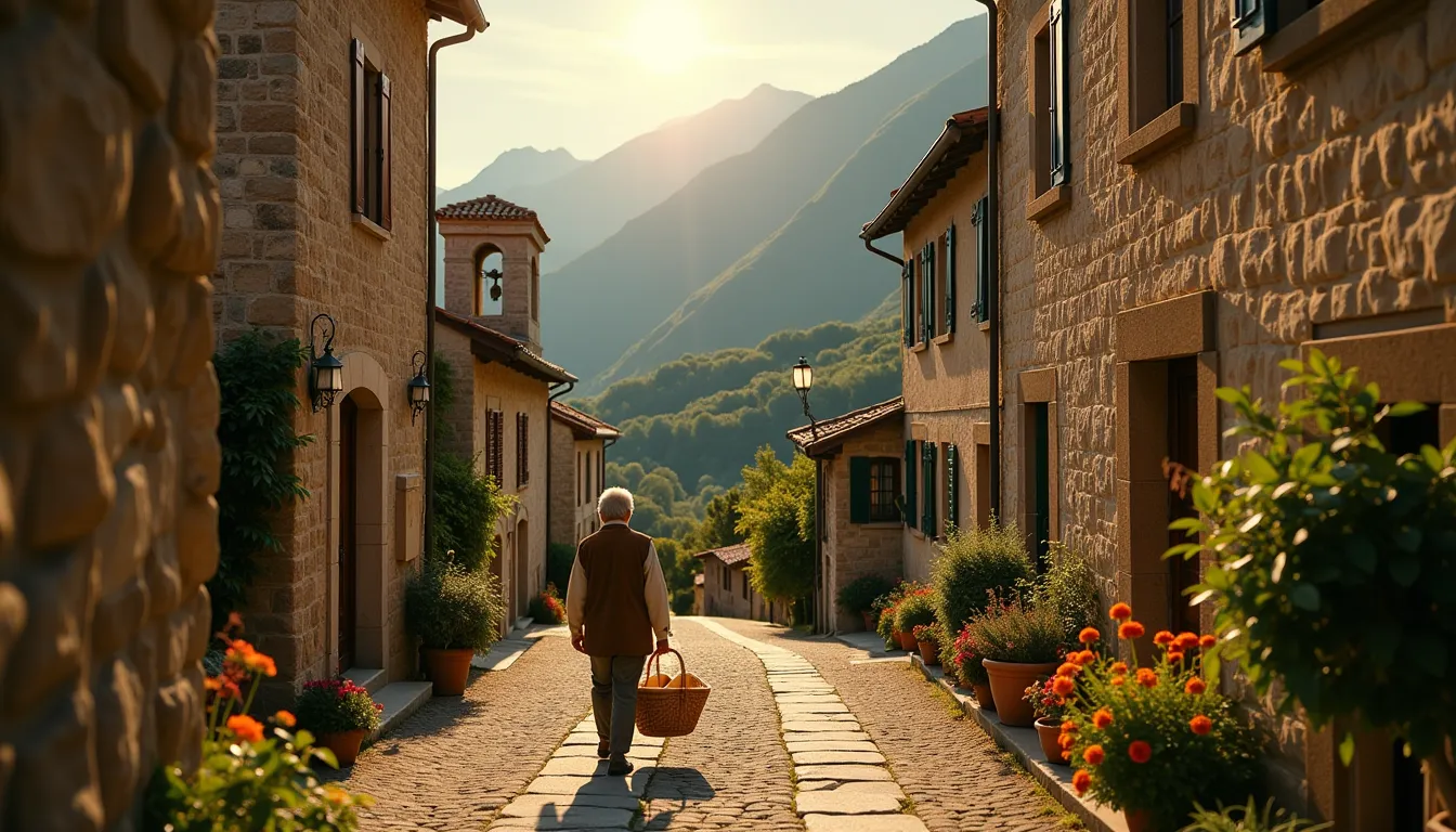 Ce village alpin à 975 m d’altitude séduit entre Nice et le Mercantour