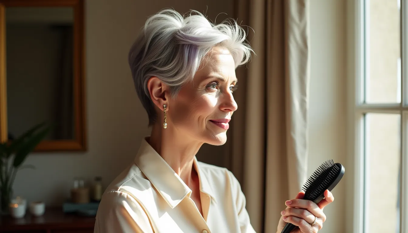 Cette coiffure double le volume des cheveux fins en 5 minutes