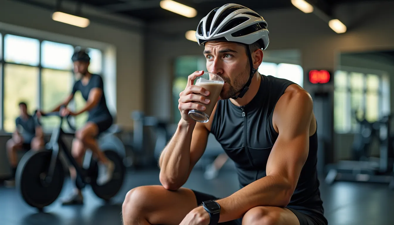 Le lait chocolaté, meilleur que les protéines en poudre : +8% de performance pour les cyclistes en 40 km