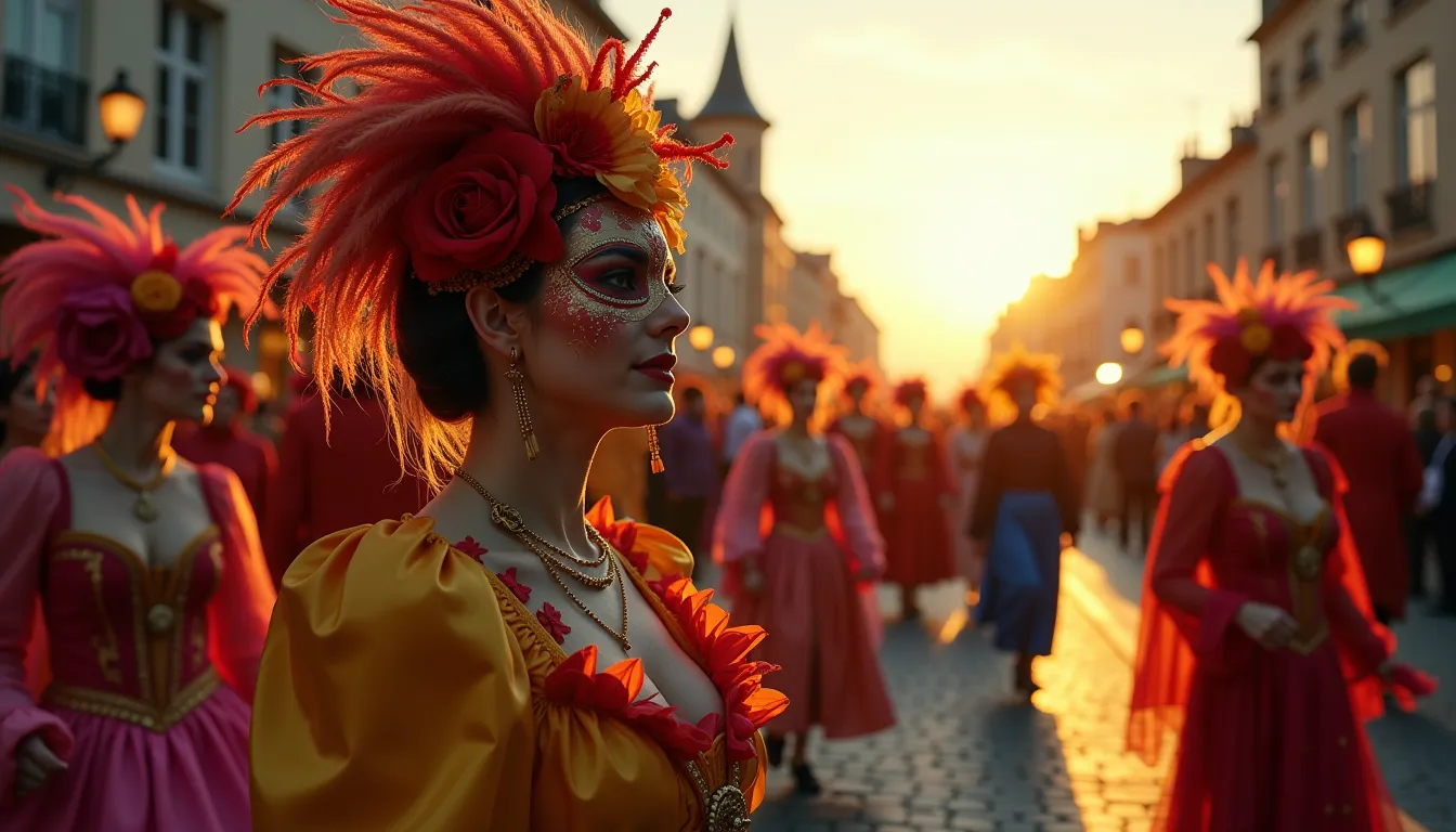 Cette ville dont le carnaval anime les rues pendant 3 mois