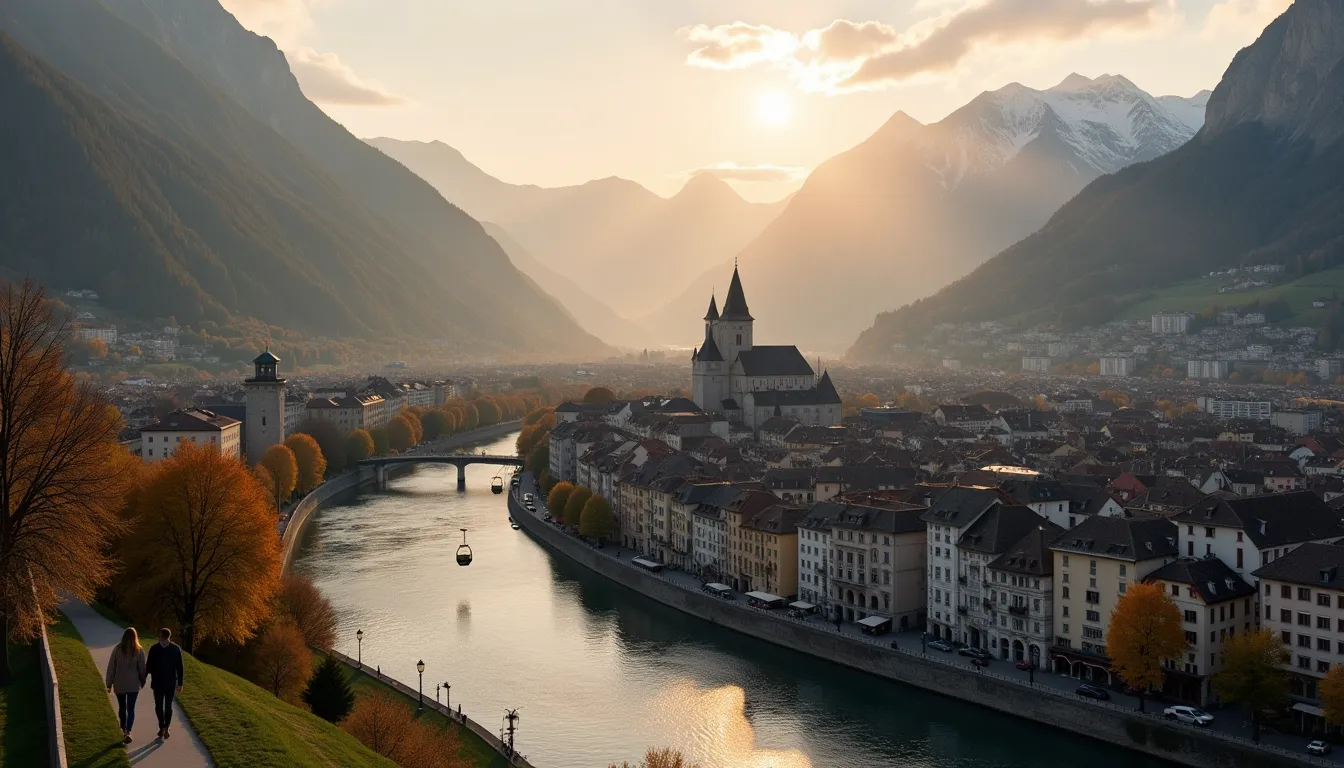 Ce coin de France où 3 massifs alpins encerclent 160 000 habitants