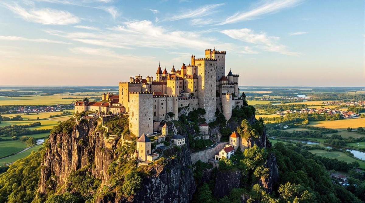 Ce village de Haute-Loire perché sur un piton volcanique à 142 habitants