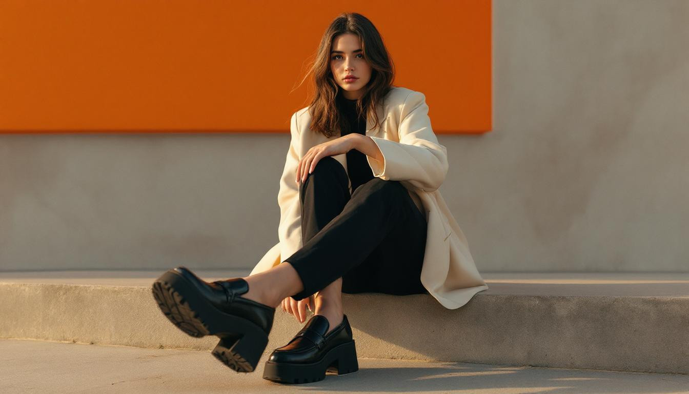 Mocassins chunky : en 2025, 5 astuces pour les porter avec style et prolonger leur durée de vie