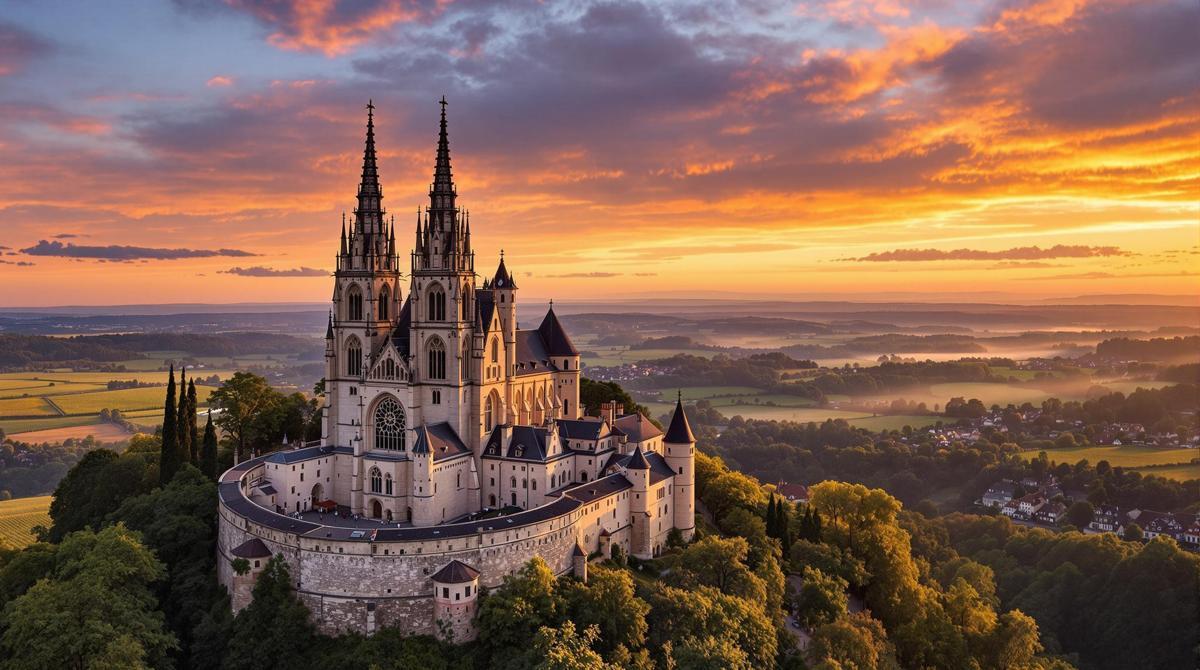 Ce village bourguignon de 435 habitants abrite une basilique romane unique