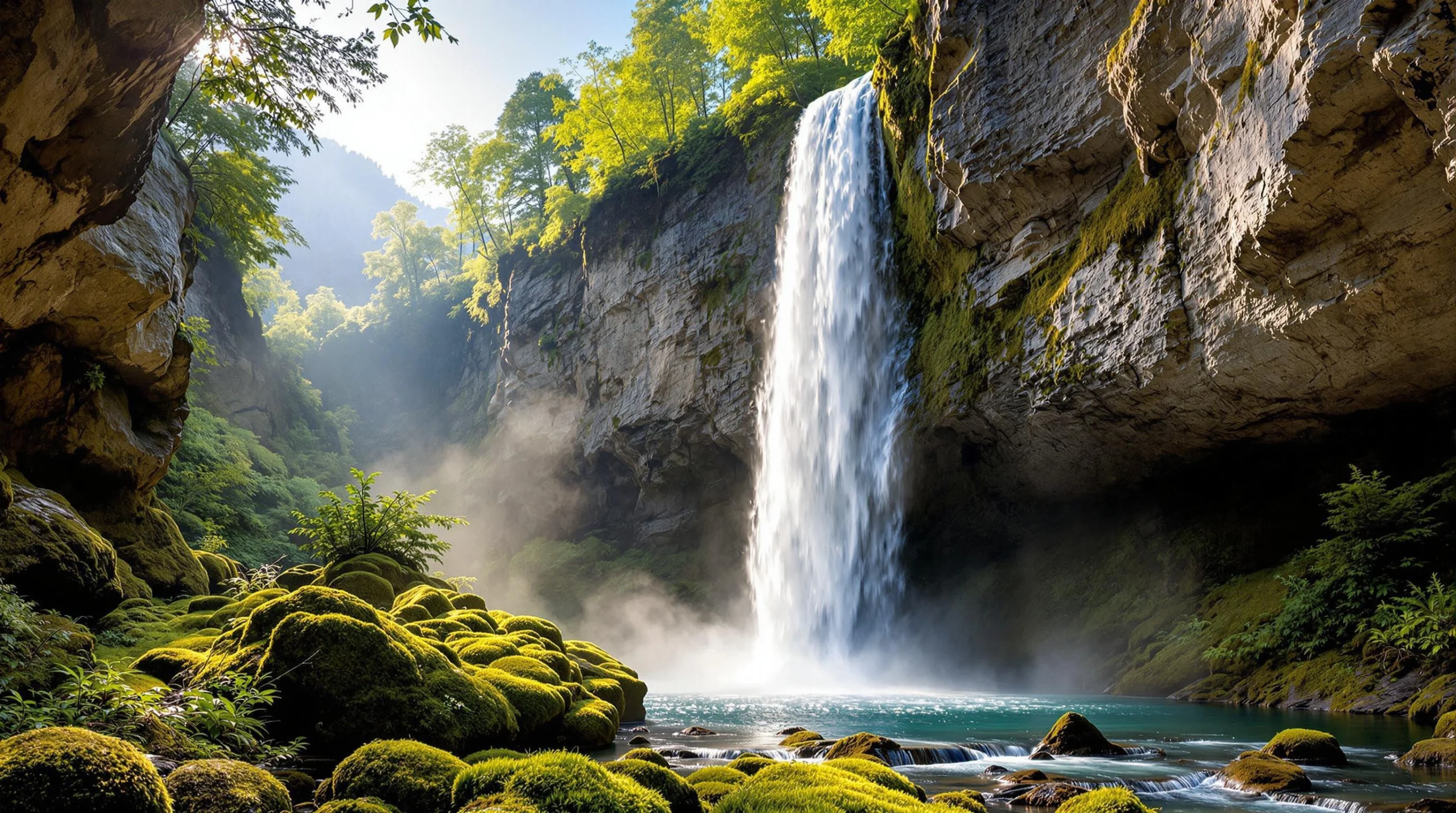 Cet endroit où une cascade de 72 mètres forme un « voile de mariée » naturel dans la Drôme