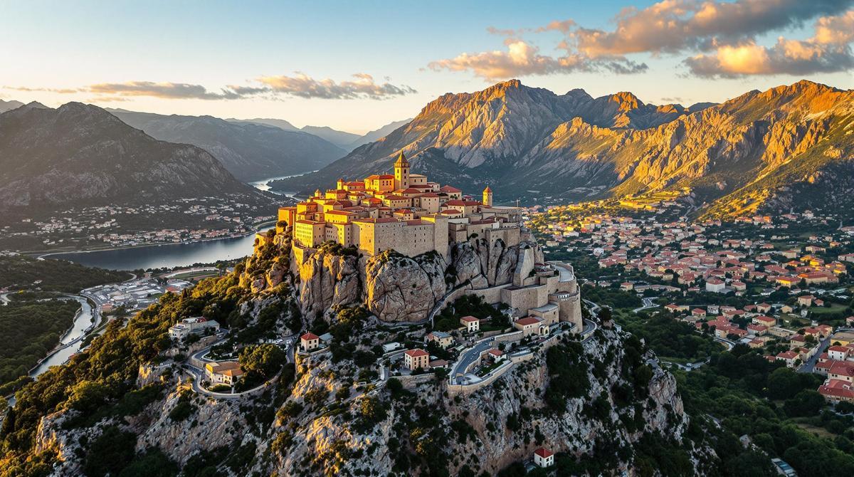 Cette cité corse de 7422 habitants mêle esprit indépendant et nature grandiose