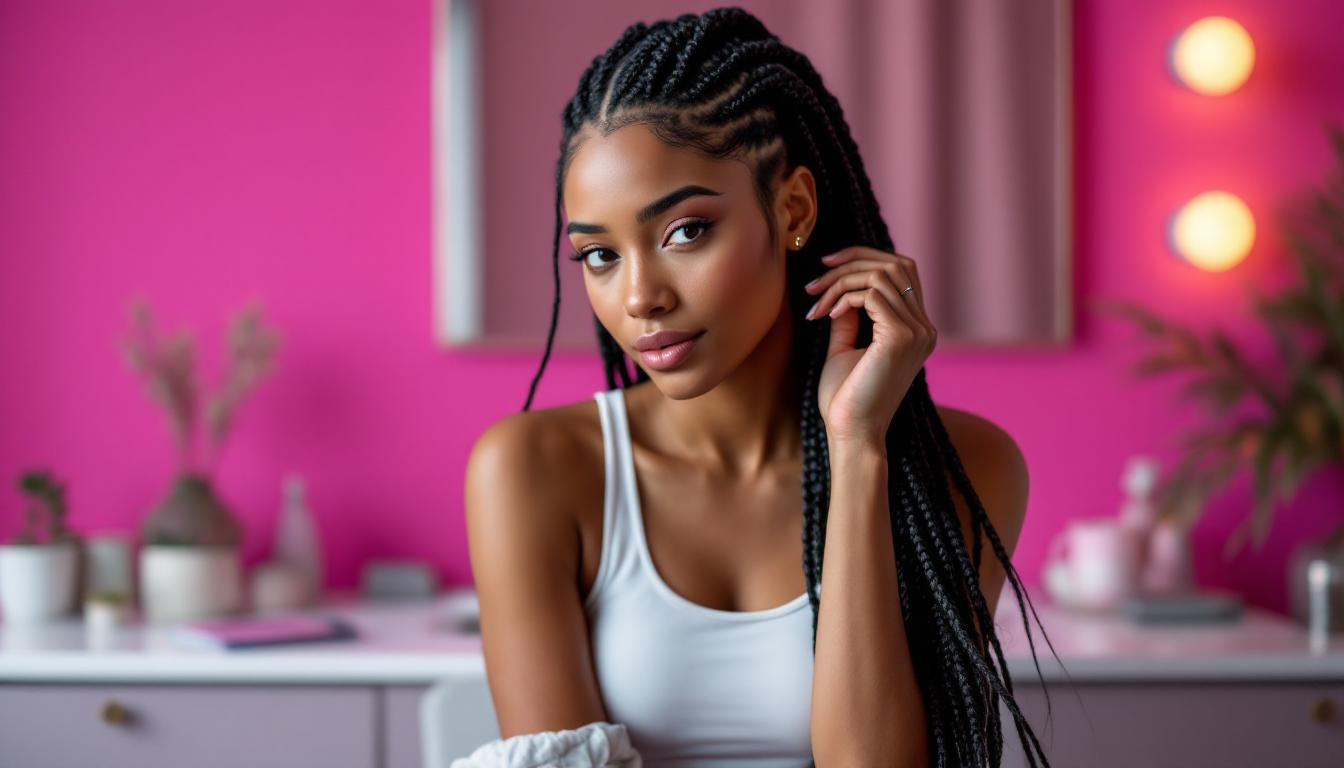 J’ai adopté les cornrows asymétriques : voici comment ma routine capillaire a changé en 3 semaines