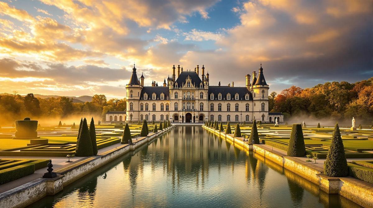 Ce château bourguignon du 16e siècle dévoile 530 mètres de canal et des fresques uniques