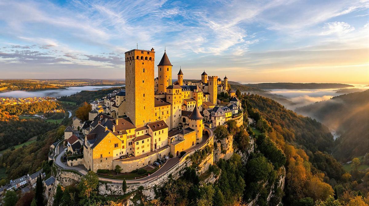 Ce village aux 7 tours qui domine la vallée de la Nauze depuis 2000 ans